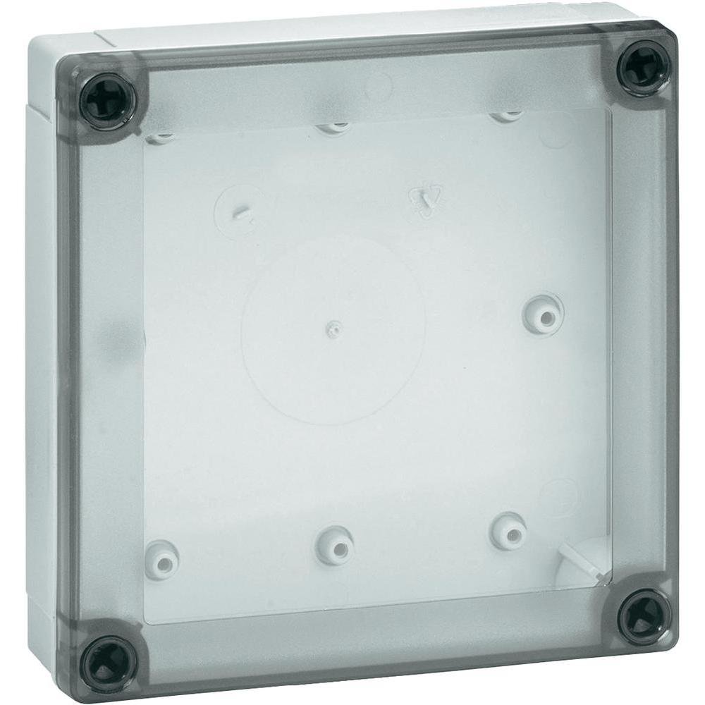 Box 6012907 Policarbonato Grigio chiaro (RAL 7035) 130 x 130 x 35 1 pz