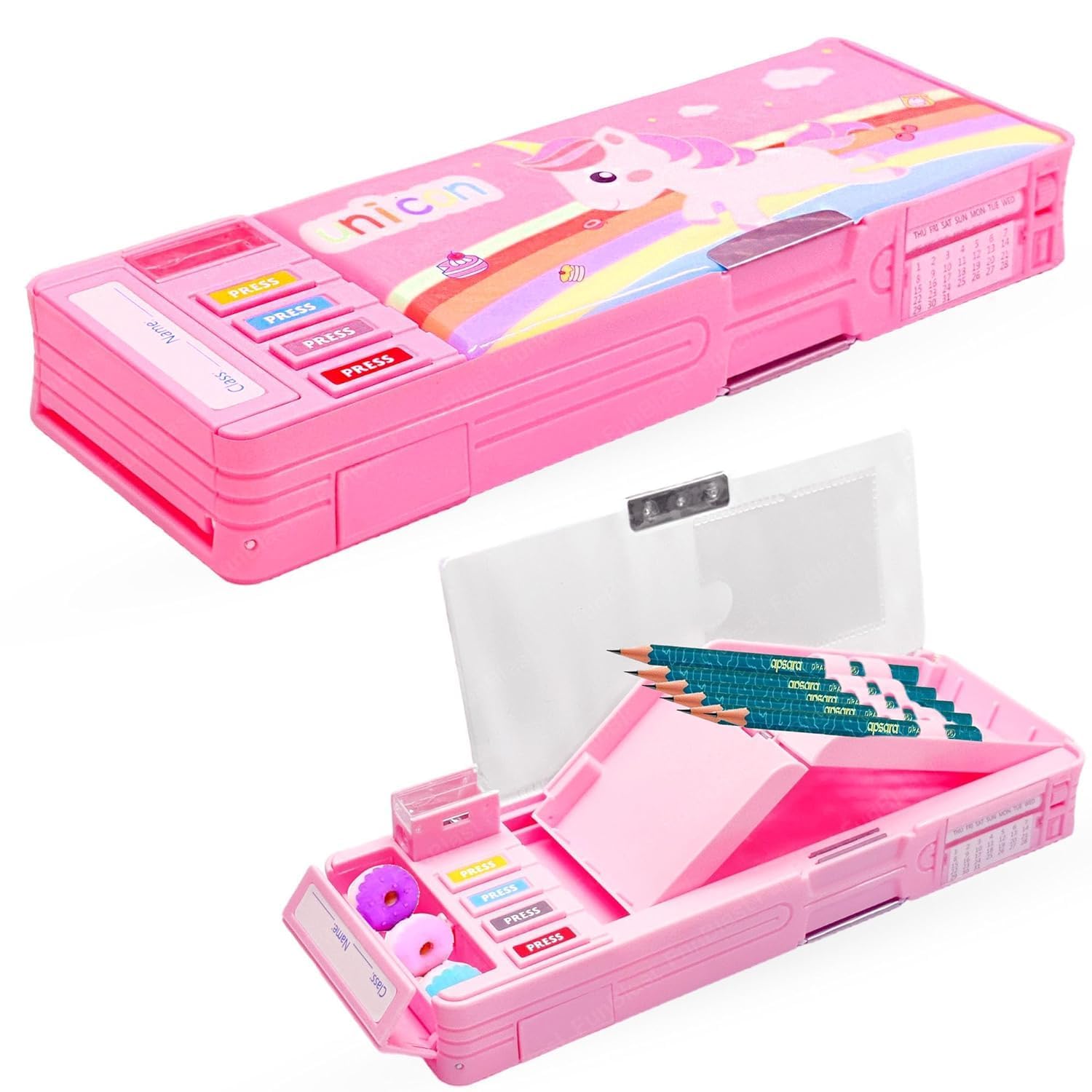 See full amazon price history chart for RK HUB Pencil Box for Kids, Plastic Pencil Case for Girls Boys, Magnetic Pencil Box for Boys, Return Gifts for Kids (Unicorn) RK HUB Pencil Box for Kids, Plastic Pencil Case for Girls Boys, Magnetic Pencil Box for Boys, Return Gifts for Kids (Unicorn) (B0CR7CWP22) Amazon Price History, Amazon Price Tracker