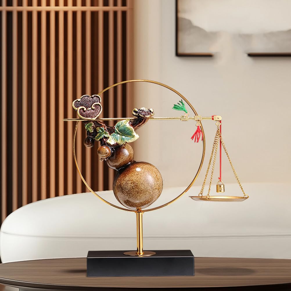 Figurka z żywicy Orientalne Feng Shui Mityczne stworzenie Ozdoba do wystroju domu, biurka, biura, ekspozycji kolekcjonerskiej Bogactwo Szczęście Szczęście Figurka,27 * 8 * 30cm