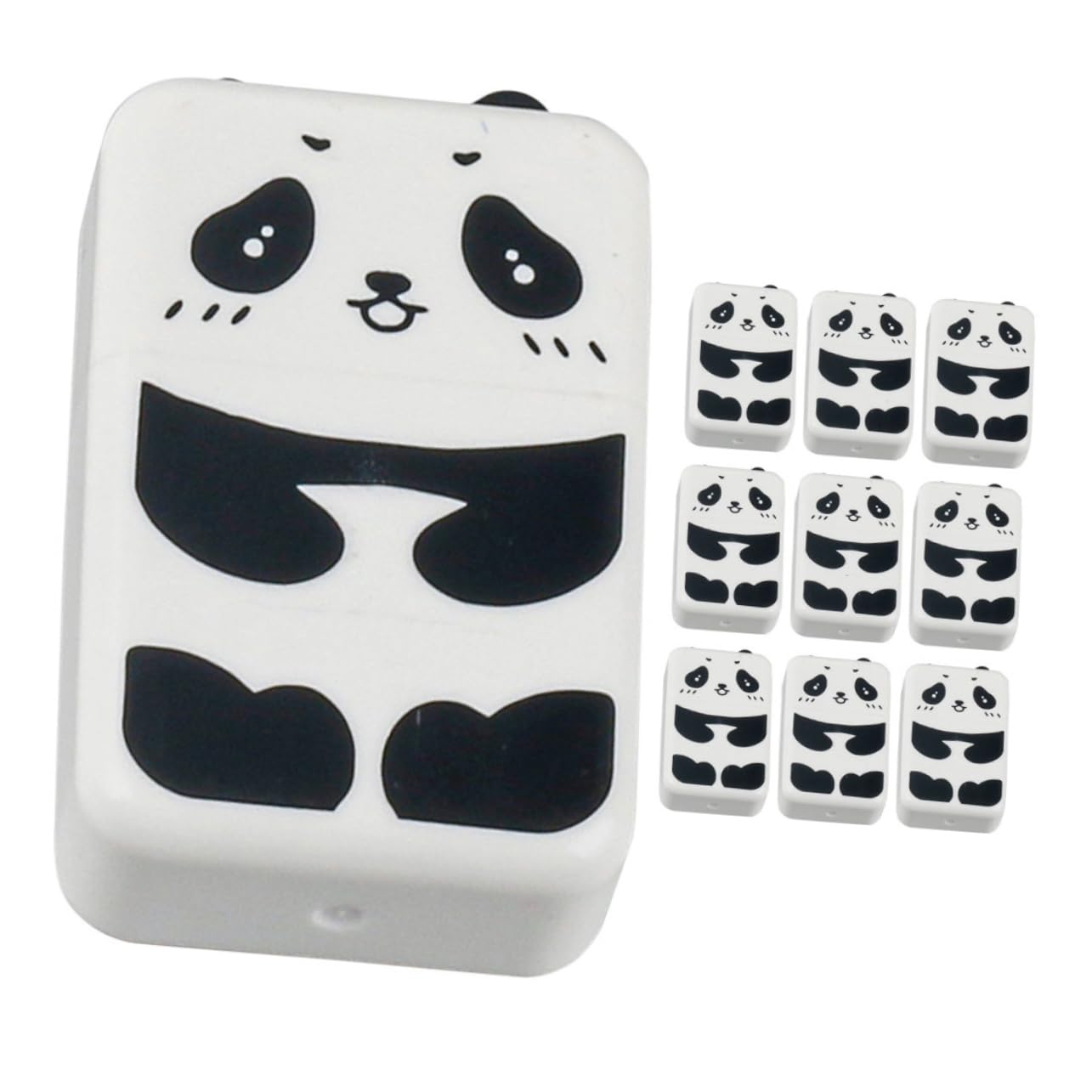 STOBOK 30stücke Panda Radierer Multifunktionale Bleistift Radierer Für Zeichnungen Lern Und Partybedarf Kreative Und Praktische Schulmaterialien