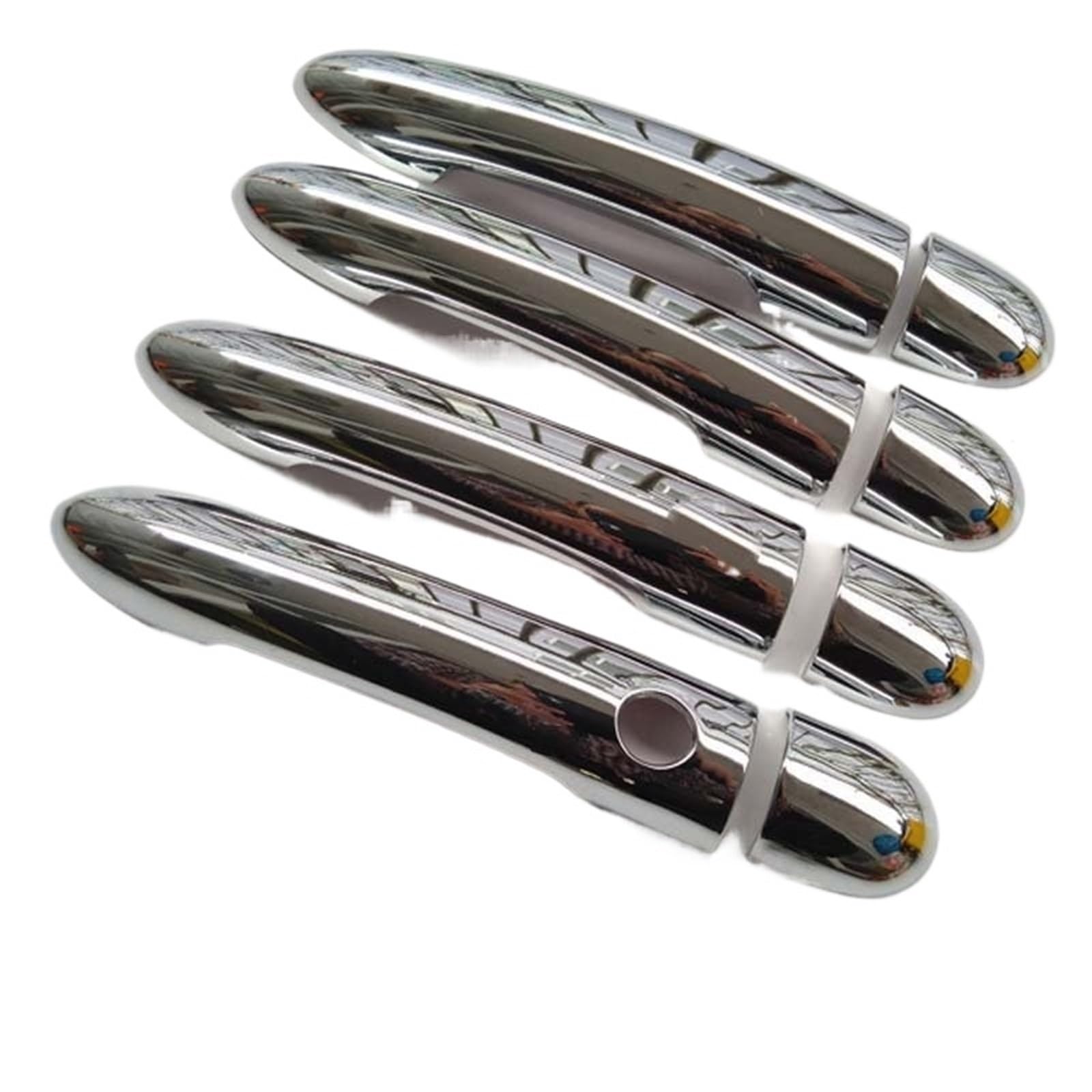Kedfbts One Color Handle Trim Shell Compatible With For Megane For Mk2 2002 2003 2004 2005 2006 2007 2008 Chrome Door Handle Cover Trim Door Handle Shell(K1)