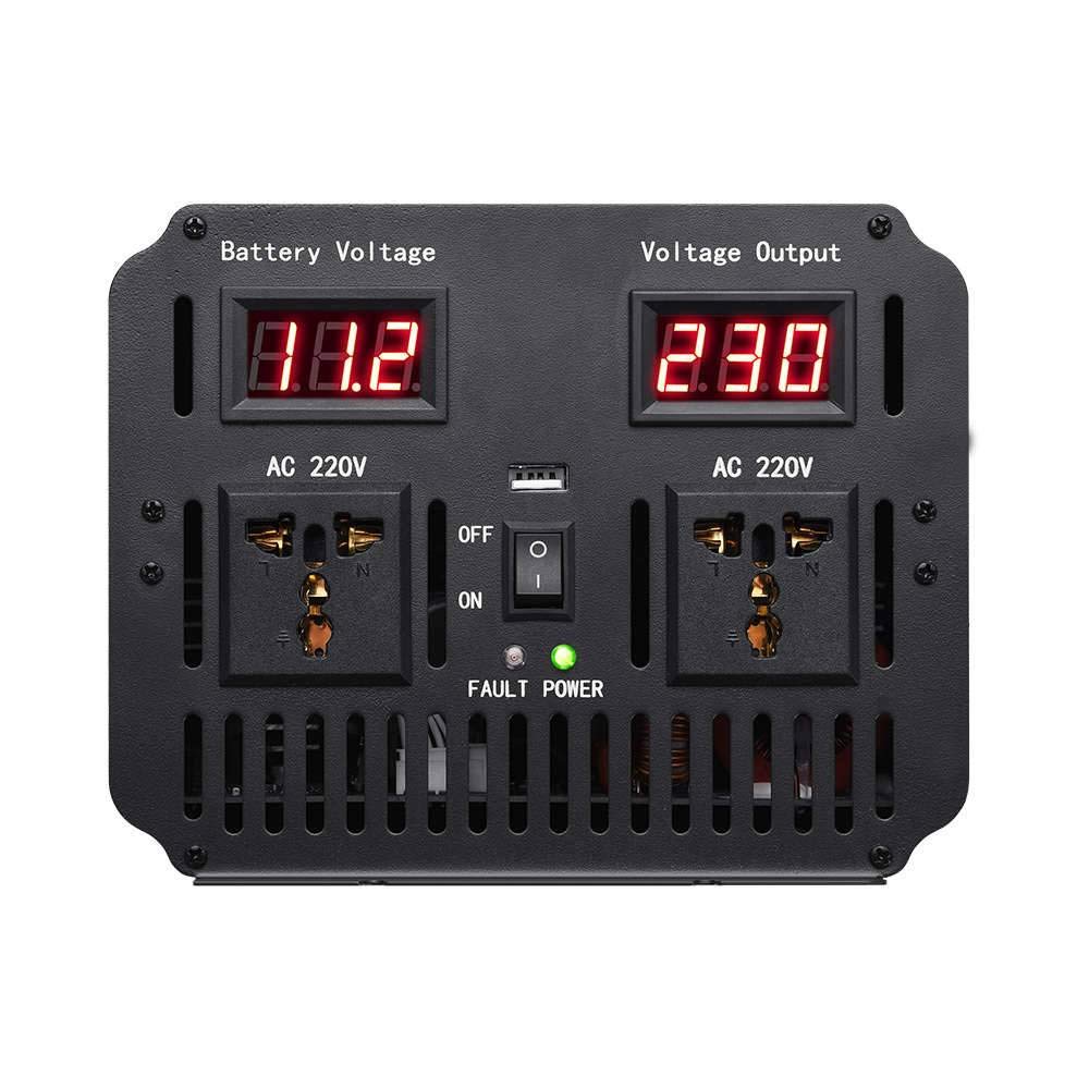 インバータ　4000w 12v Amazon | 純粋な正弦電力インバータ 4000w, DC 12-24VからAC 220V RV