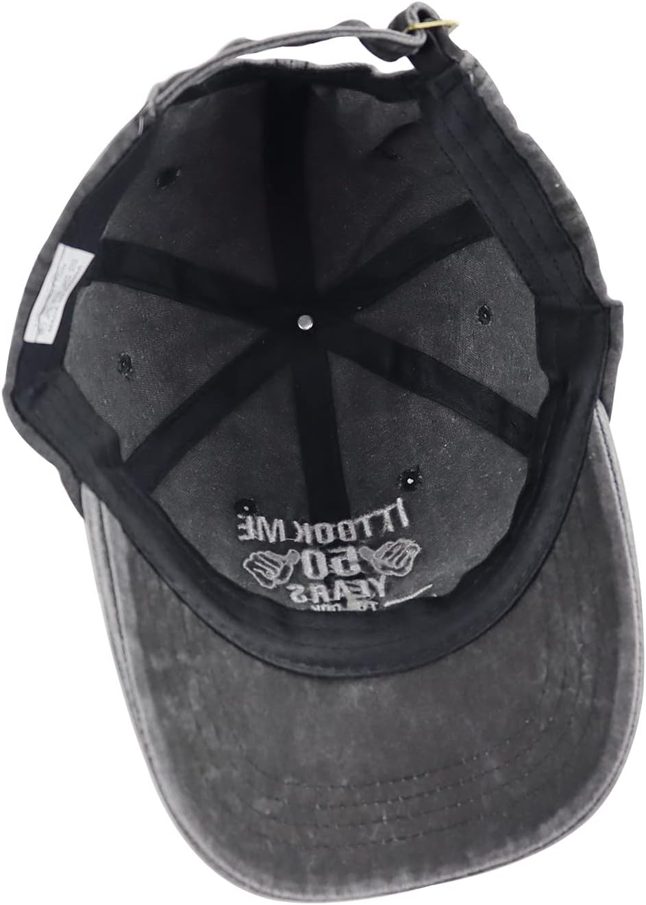 It Took Me 50 Years to Look This Good Hat for Women Men, Funny Adjustable Embroidery 50th Birthday Baseball Cap - Image 6