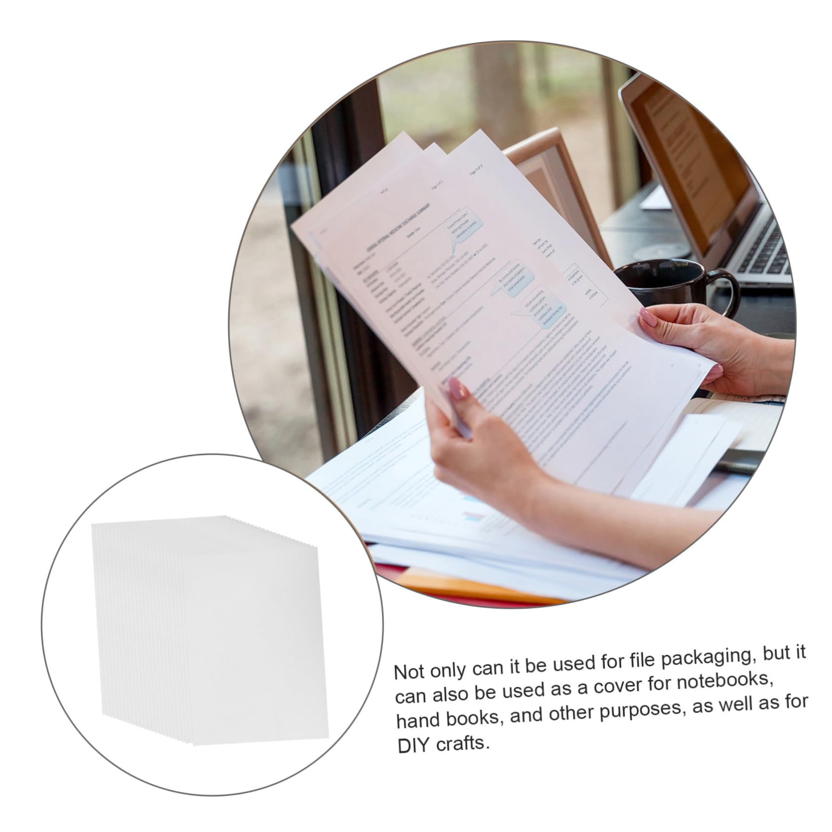 NUOBESTY 100feuilles Couvertures De Texturées Papier De Pour Scolaires Et Rapports Élégance Et