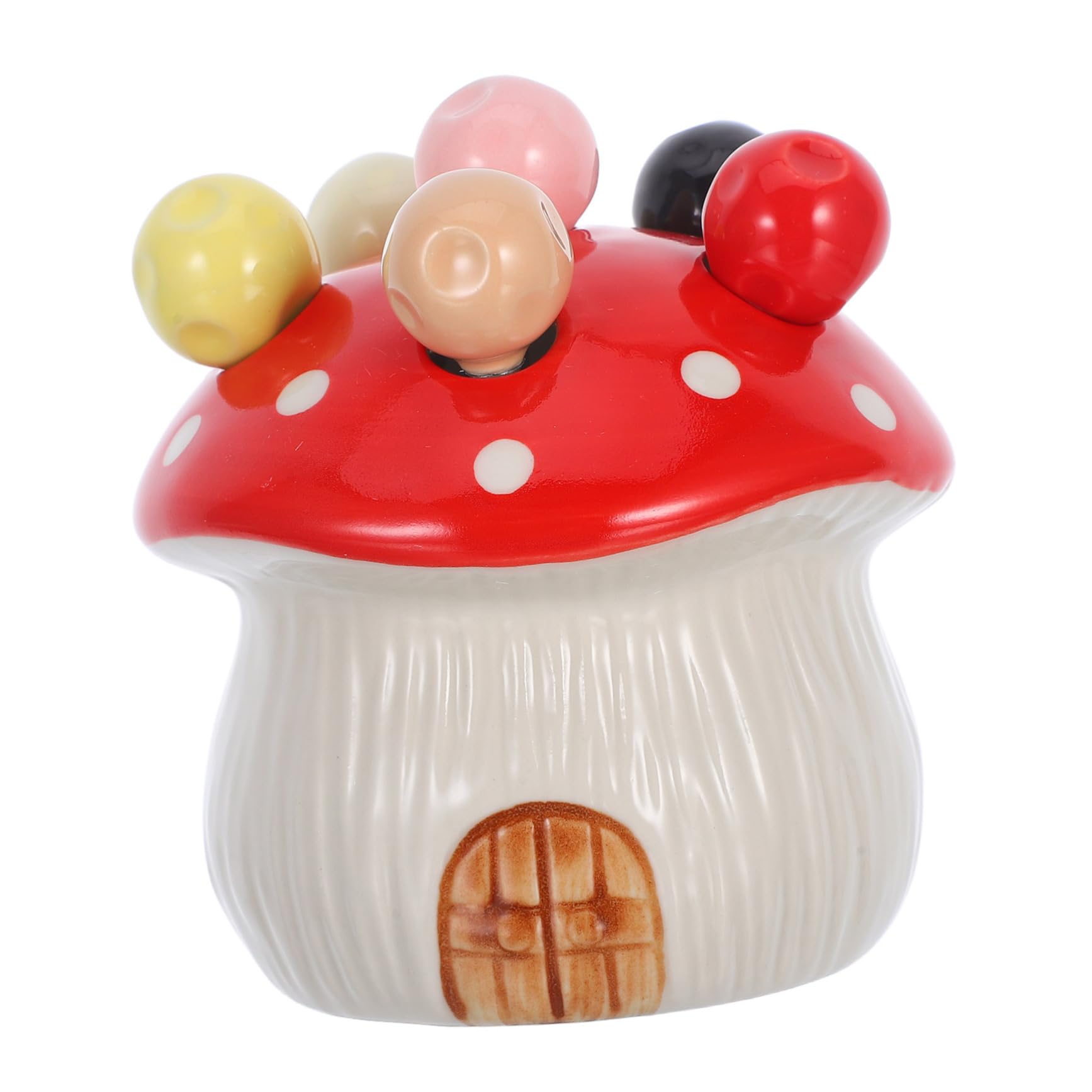 Porte-fourchettes à fruits champignon pour embellir vos apéritifs dinatoires