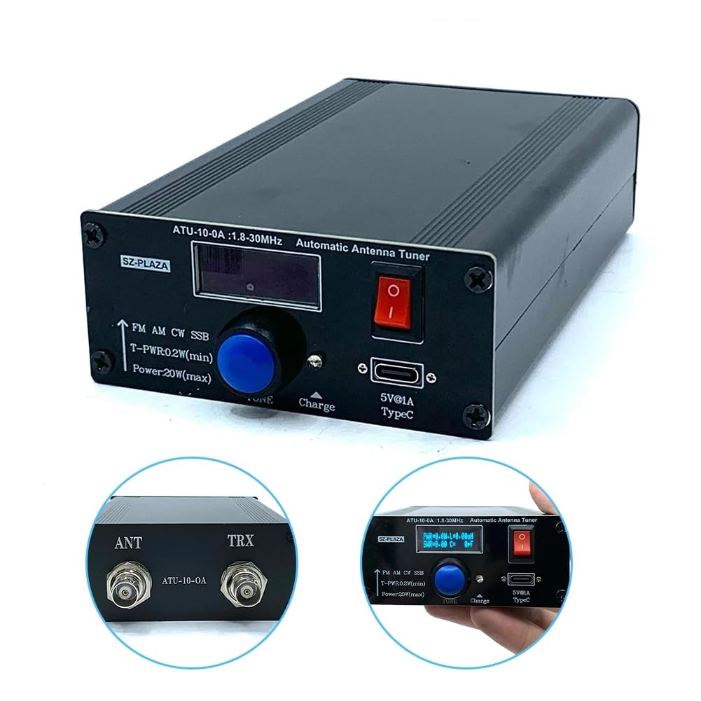 SINTERIO ATU-10-0A Antenna Automatica 1,8-30MHz Misuratore di Potenza
