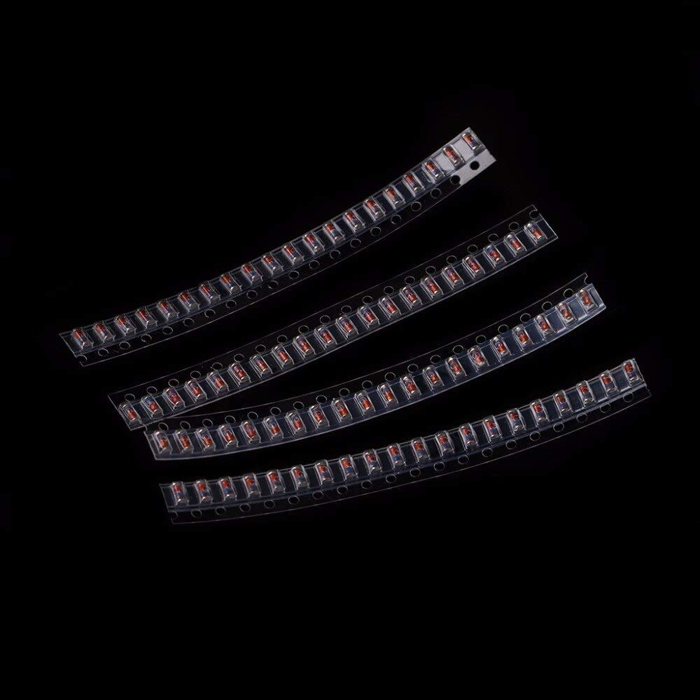 300 PCS 15 Valori LL34 SMD Diodi Zener 1/2W 3V-24V 1N4148 Assortimento Kit Diodi Zener Kit