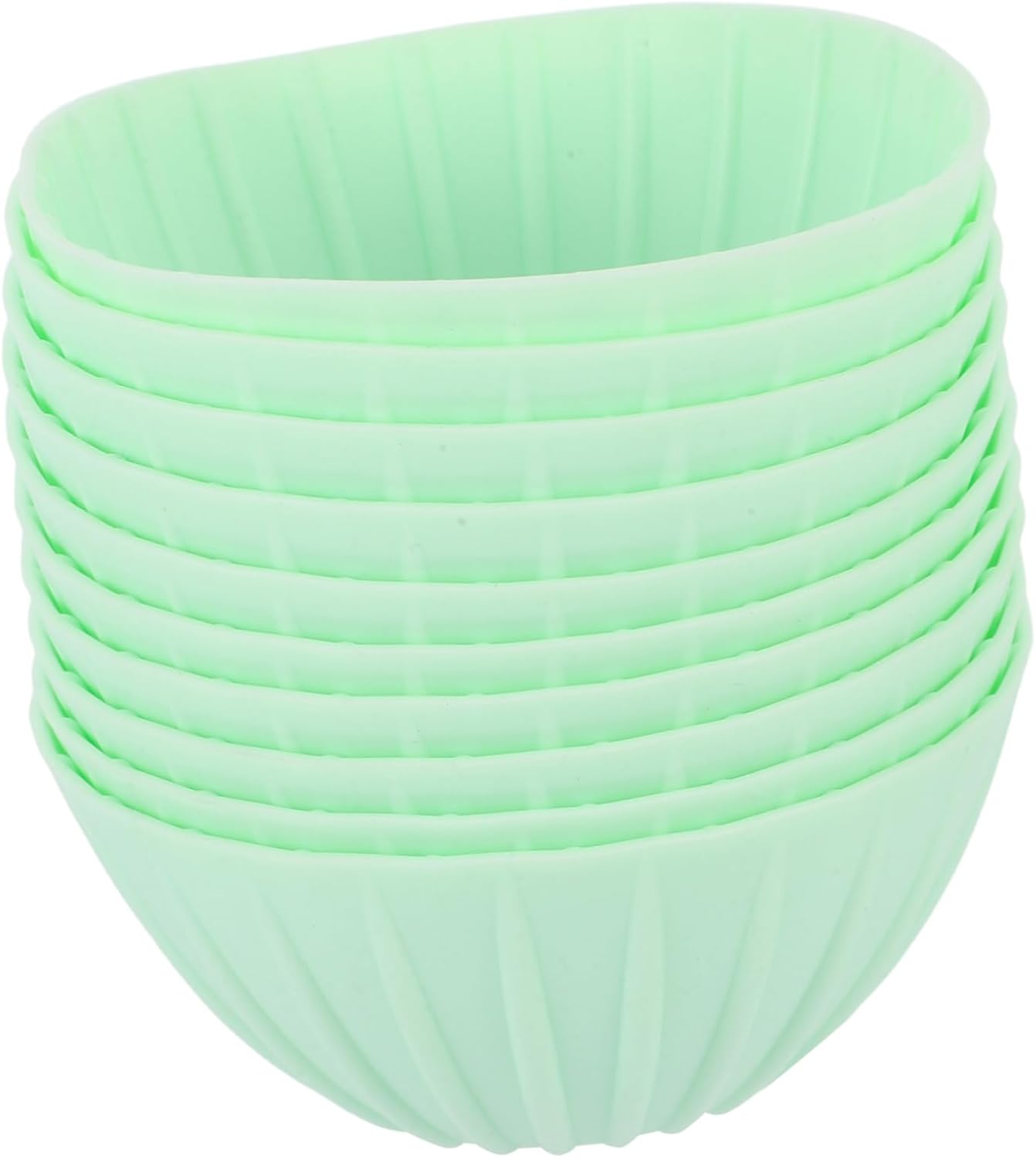 Round Sourdough Proofing Basket Set 10pcs Silicone Bread Baking Bowl Sourdough Starter Containers Bread Baking Supplies Stackable Storage Easy Clean