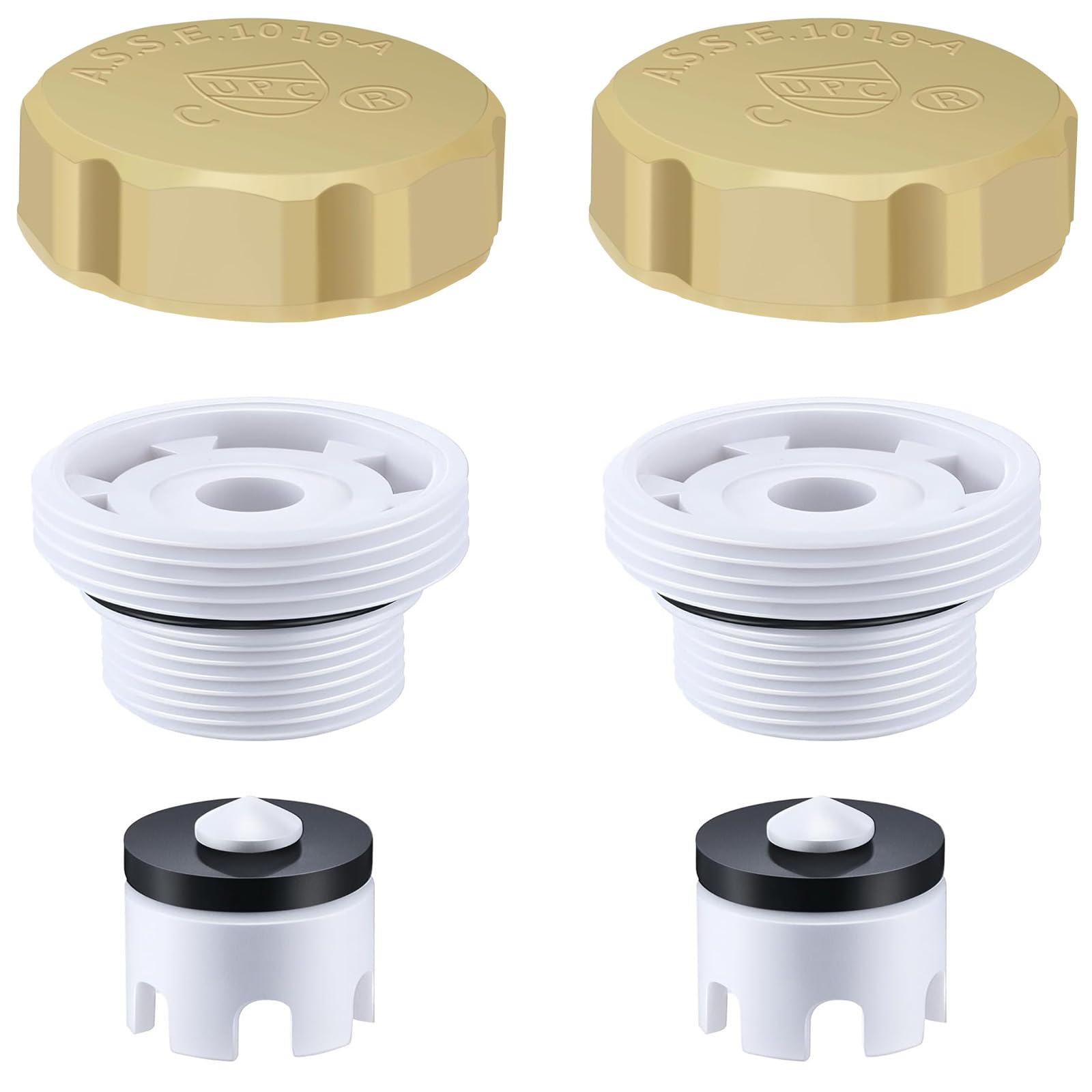 Photo 1 of 2 Pack Vacuum Breaker Repair Kit Replacement for VACVBKX1B, Outdoor Faucet Repair Kit, ASSE 1019-A Vacuum Breaker for Traditional Anti Siphon Frost Free Sillcock Valves Anti Siphon Valve Repair Kit