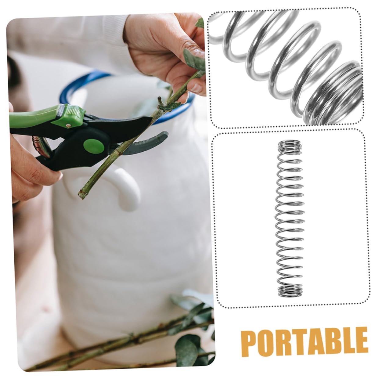 Toddmomy 5 Set Ricambio per Inossidabile Parti Sostituzione per Potatura Compatibili Potatura 6 Pezzi * 5