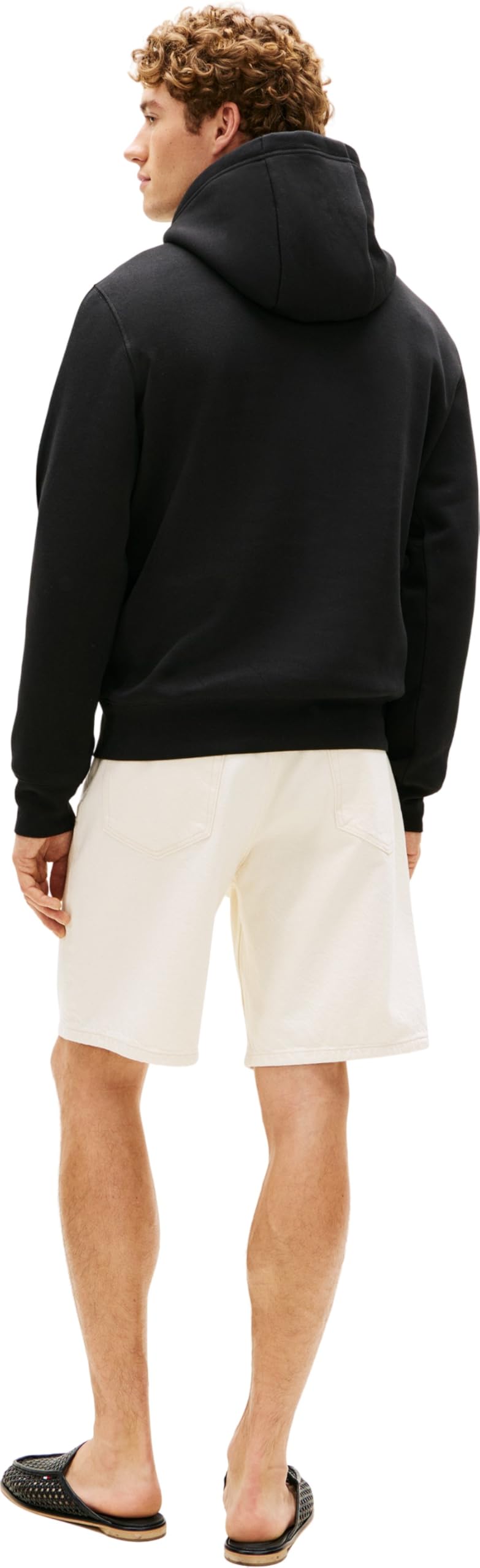 Tommy Hilfiger Brand Love TR Mono Stack Hoody Mw0mw42464 Felpa con Cappuccio Uomo (Pacco da 1)