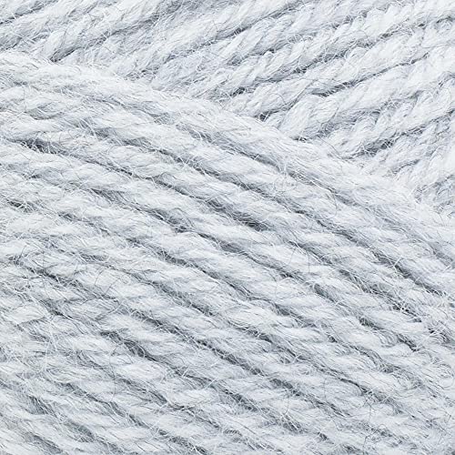 Image of Lion Brand Yarn Wool-Ease Yarn, Worsted-Weight Yarn for Knitting and Crocheting, 3 Pack, Icicle