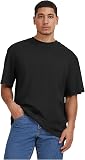 Urban Classics Men's Organic Tall Tee T-Shirt, Black, 4XL - 1