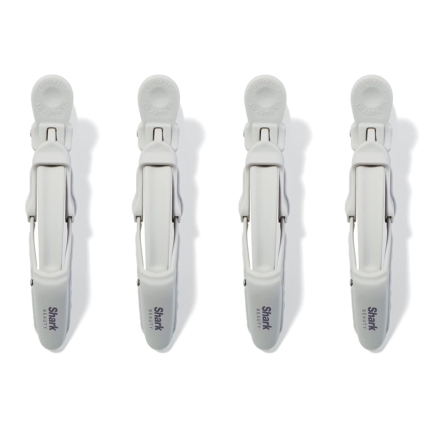 Shark HD100SAHCA Beauty Non-slip Alligator-style Accessory Clips, 4.72 Inch (Pack of 4), Stone Shark HD100SAHCA Beauty Non-slip Alligator-style Accessory Clips, 4.72 Inch (Pack of 4), Stone
