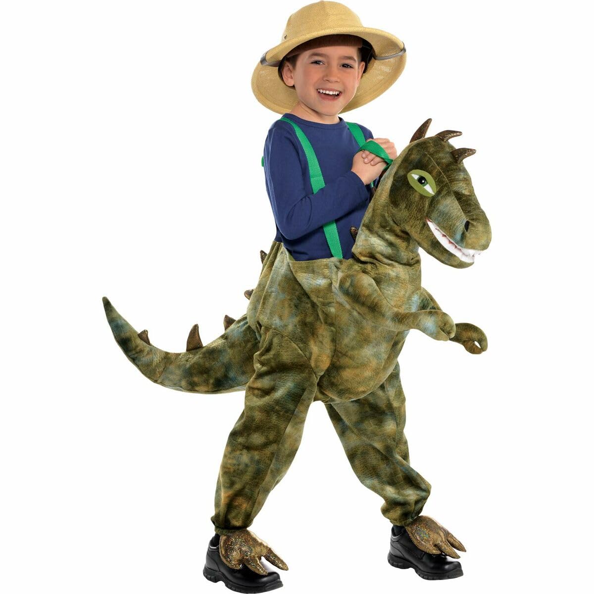 amscan - Ride On Light & Sound Dinosaur Child's Costume