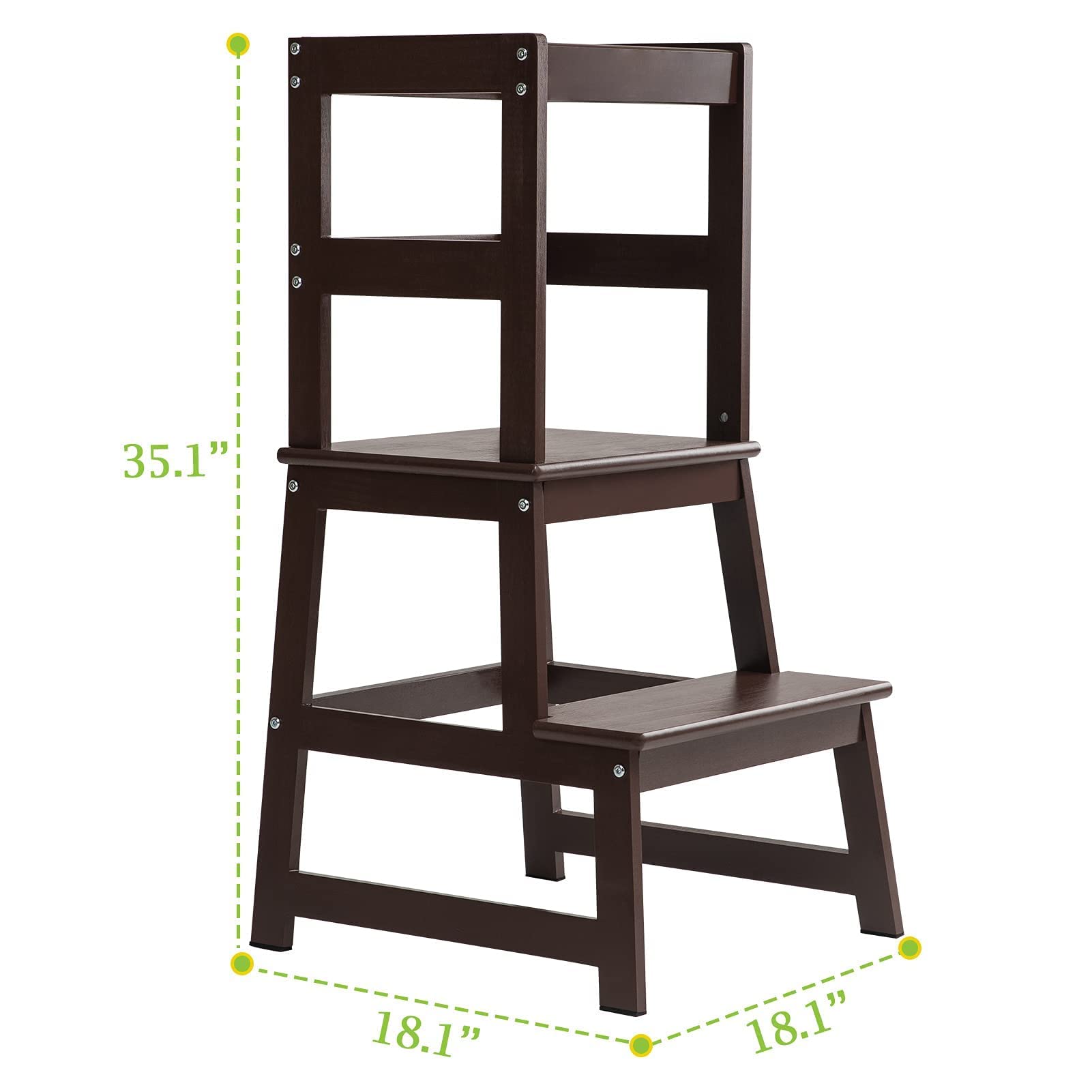 Kitchen Step Stool for Toddlers,Kids Montessori Learning Stool,Baby