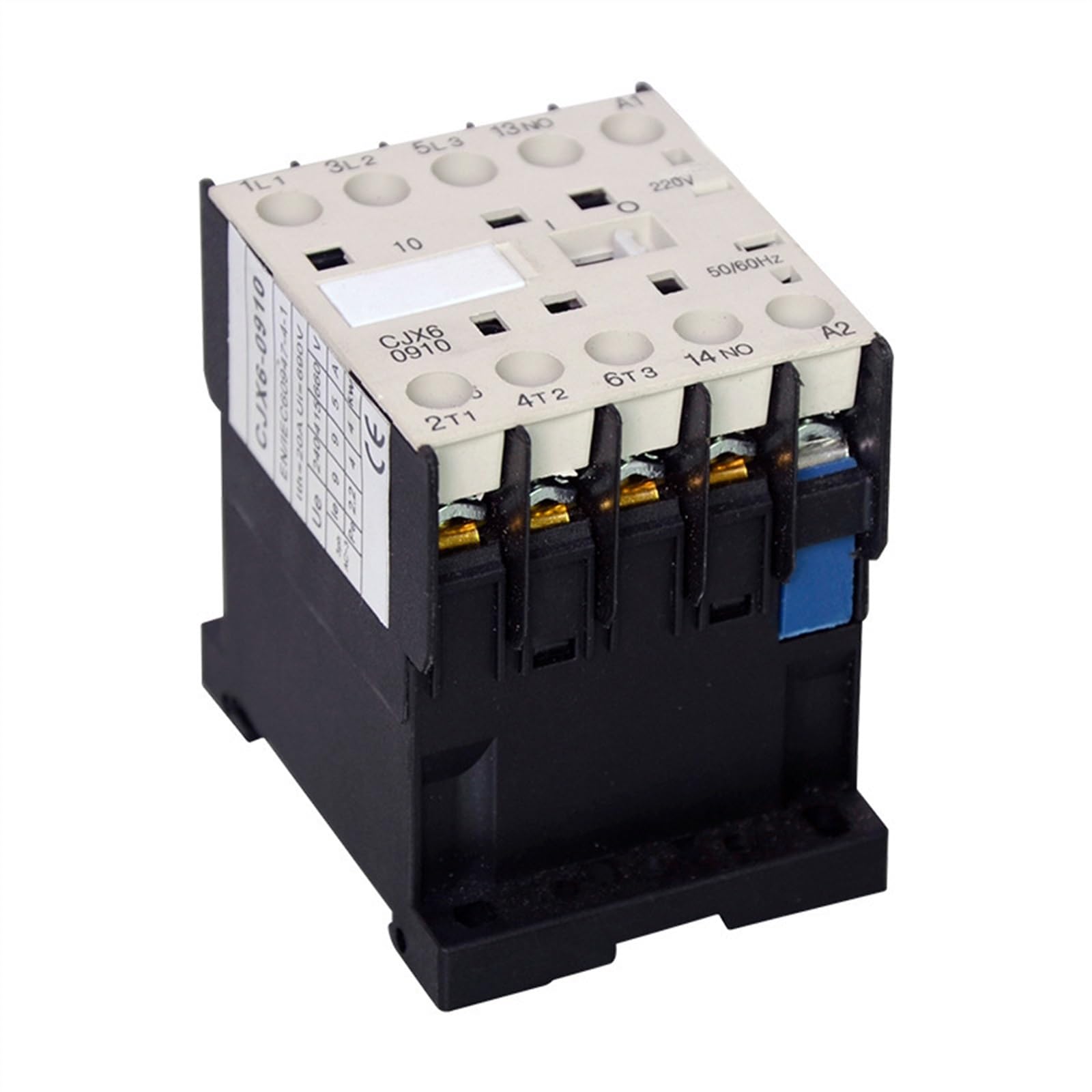 CJX2-1210 pequeño contactor de CA 0610 0910 interruptor de control AC220V monofásico 24V(CJX2-K1210/220V)