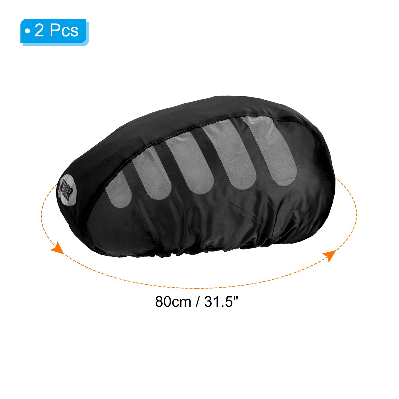 PATIKIL Cycling Bicycle Helmet Cover - Image 2