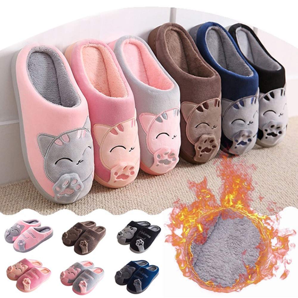 Pantofole Con Suola Gomma PANTOFOLE MEMORY FOAM MISHANSHA - Calde, Morbide, Antiscivolo, Unisex Per Casa E Esterno Comode Pantofole Sintetiche - Foto 4