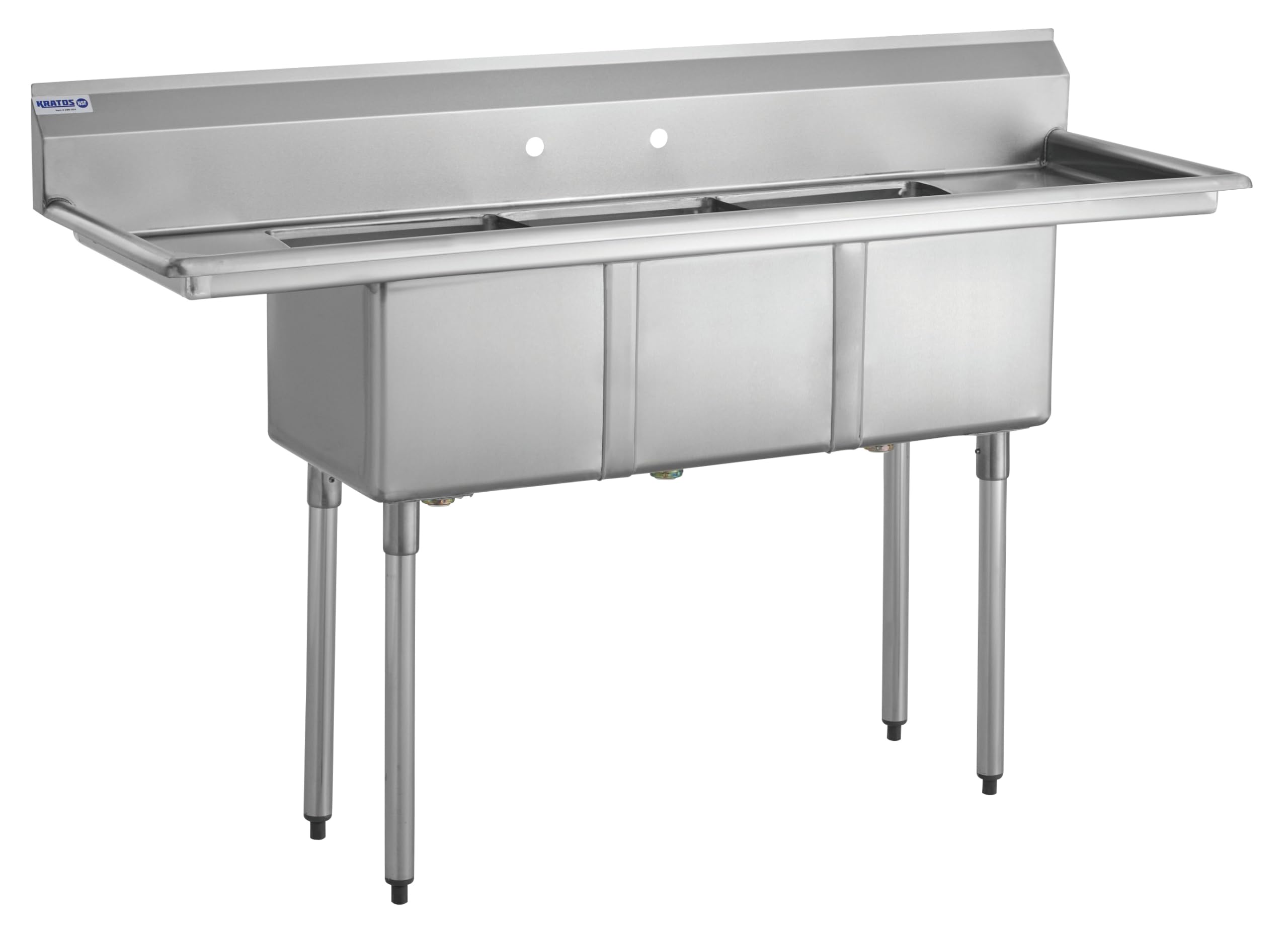Amazon.com: Kratos 29N-004 -Commercial NSF 3 Compartment Sink - 14