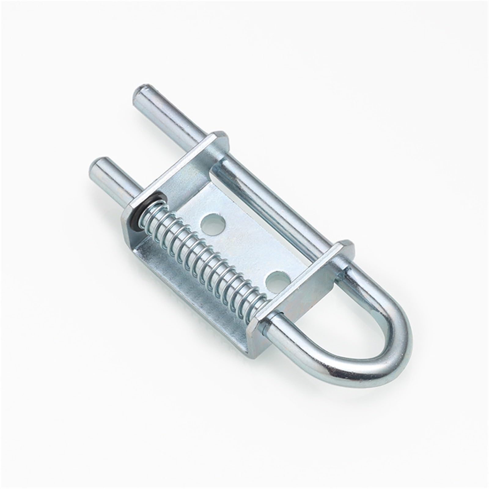 Spring Bolt HL037 Iron Cabinet Welding U-Shaped Detachable Hidden Hinge 1Pcs