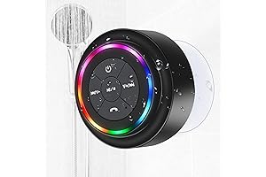 Bluetooth Pool Speaker with Colorful Lights