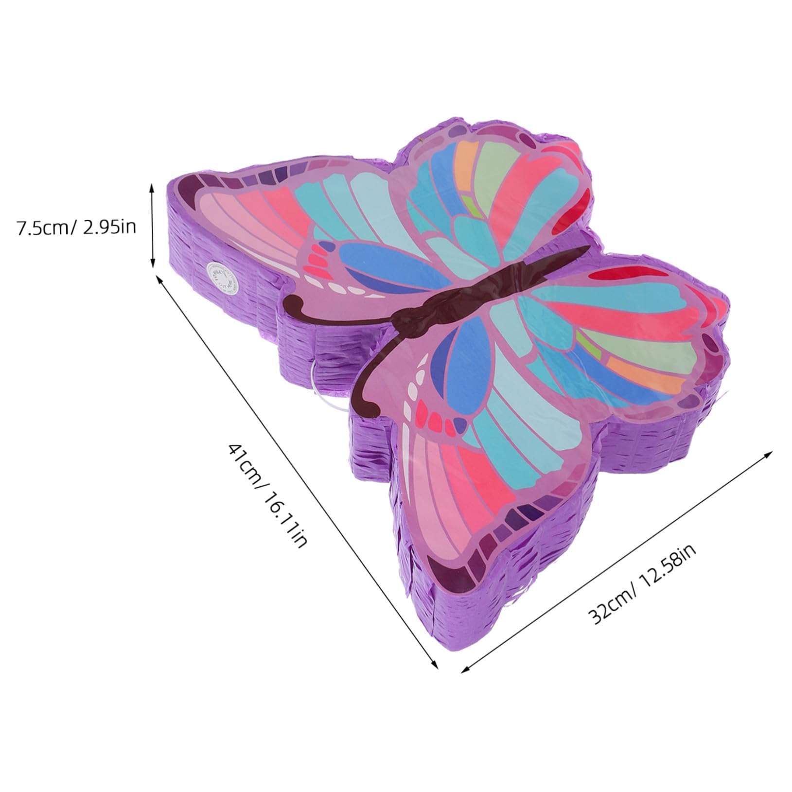 SOIMISS Piñata y Colores Vibrantes Diseño Único Incluye Palo con Papel Seguro de Fiesta Temática para Cumpleaños de Niñas para Diversas Fiestas Infantiles