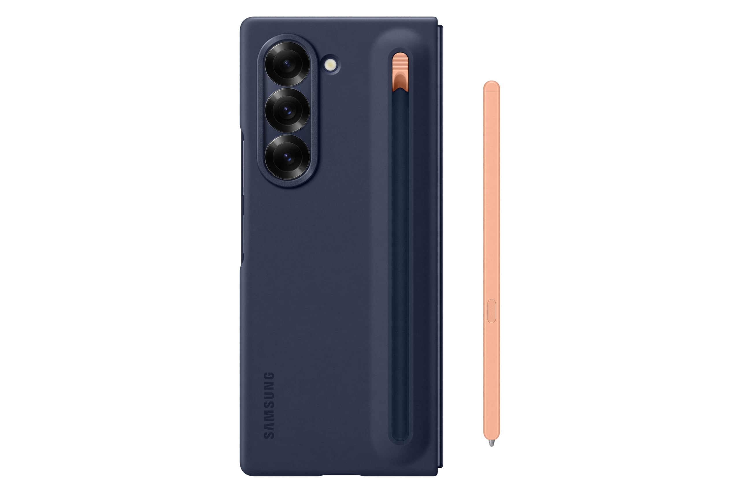 Samsung S Pen Case EF-OF95P für das Galaxy Z Fold6 | Smartphone Cover, Handy-Hülle inklusive S Pen und Ersatzspitzen, Schutz Case, stoßfest, Navy