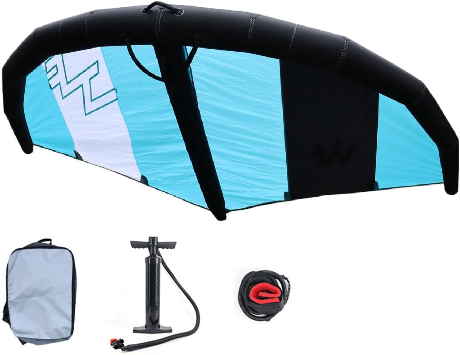 Aufblasbarer Wingfoil-Kite Für Erwachsene – Komplettes Wingfoil-surfset Mit Segel, Pumpe Und Rucksack Für Wassersport, Kitesurfen Und Surfabenteuer C