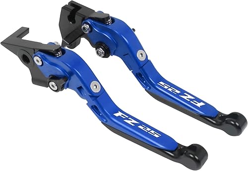 Miniatura 1 de DOUKI Para Yamaha FZ25 FZ 25 FZ-25 2017-2023 Empuñaduras de motocicleta Manillar CNC Aluminio Ajustable Palancas de embrague de freno Palanca (Color