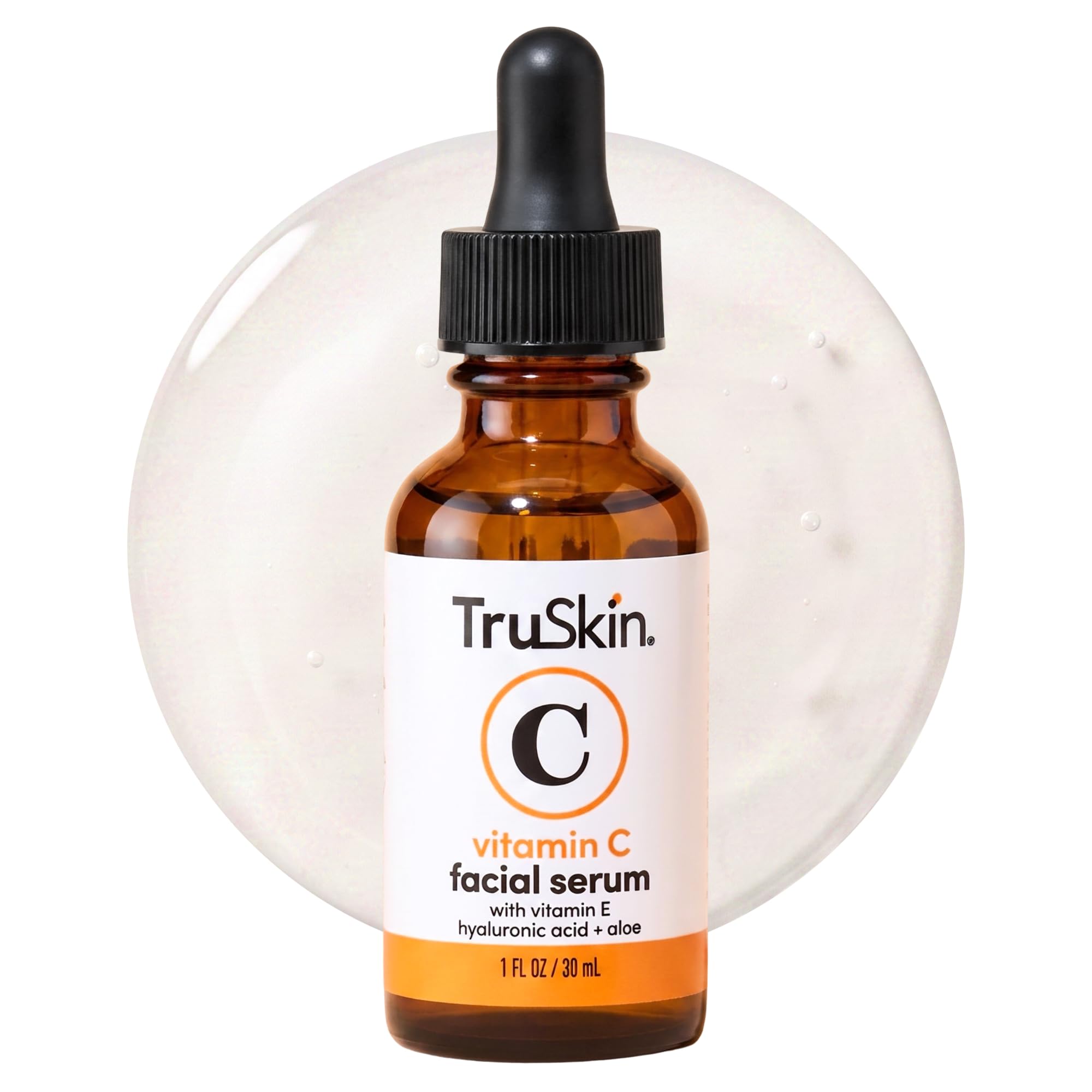 Brightening Vitamin C Serum for Face with Hyaluronic Acid, 1 fl oz | Anti aging face serum with Vitamin E to improve the look of dark spots, fine lines, skin tone & support radiant-looking skin