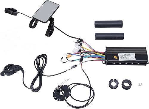 Miniatura 2 de TBVECHI Kit de controlador sin escobillas de bicicleta eléctrica, controlador sin escobillas de bicicleta eléctrica de 48 V 1200 W con pantalla LCD,