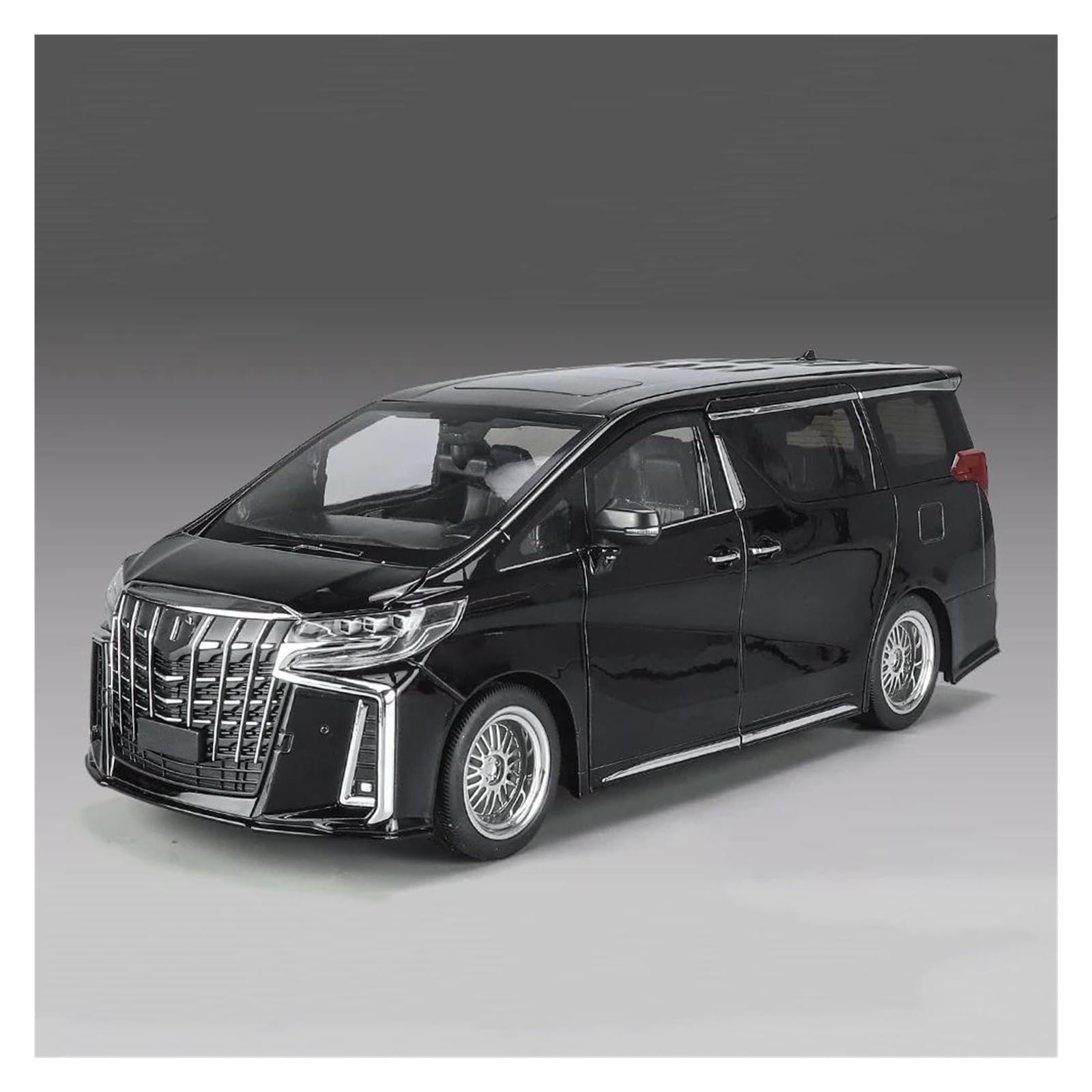 Btwodian Scale Model Car 1:18 For Toyota For Alphard For Hybrid 2023 Alloy Model Diecasts Metal Vehicles