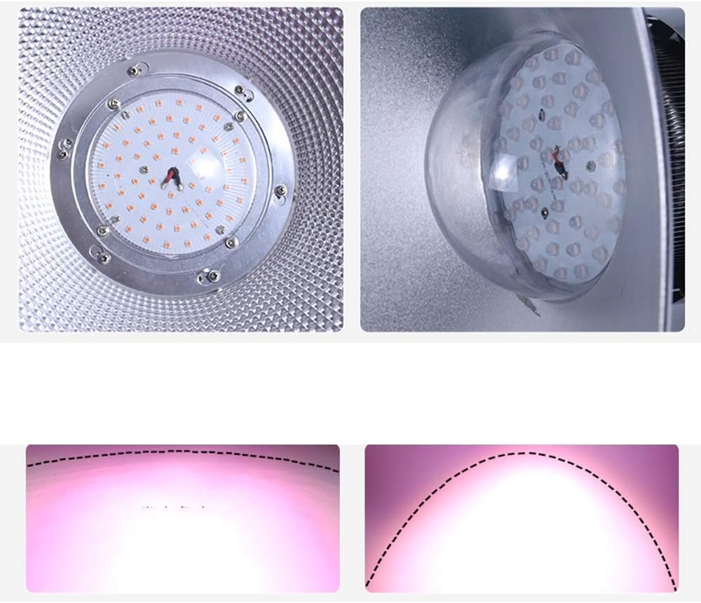 50W 100-LED Plant Grow Light Bulb Hydroponic Veg Flower Full (Colore: Astigmatismo Dimensioni: 50w)