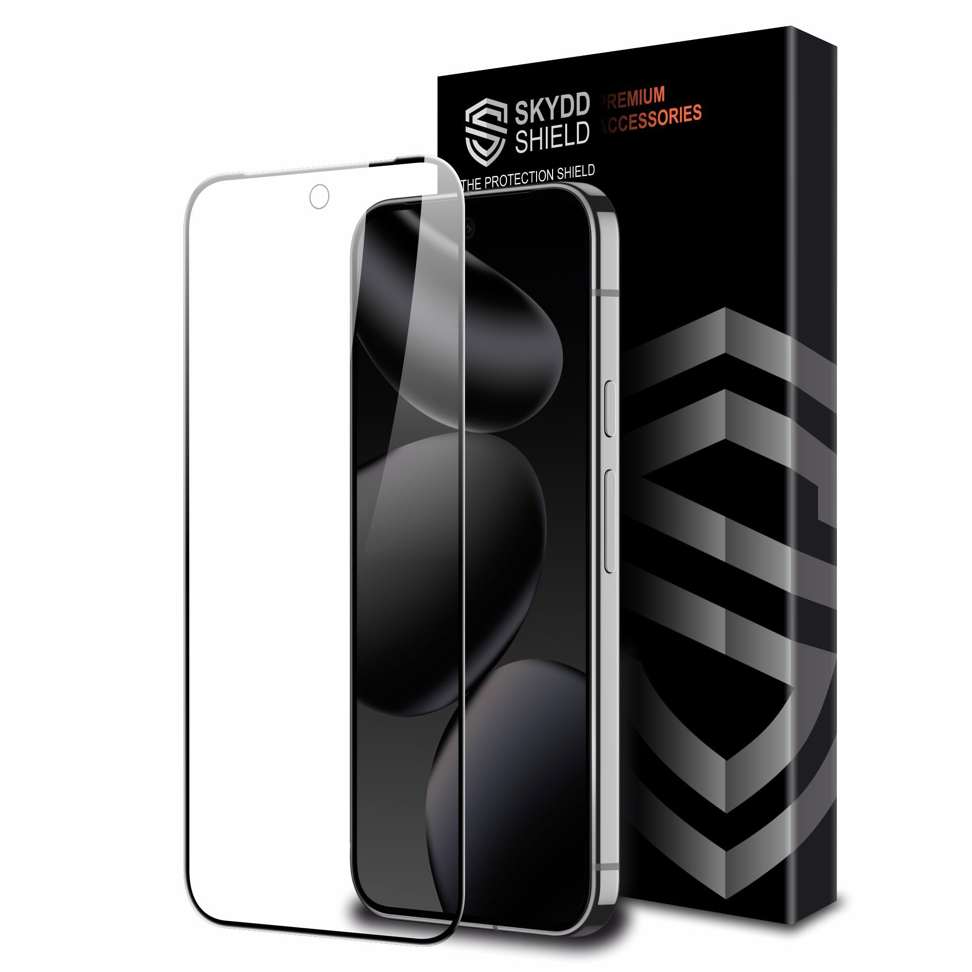Skyddshield Military-Grade Gorilla Tempered Glass Compatible with Google Pixel 10, Pixel 10 Pro and Google Pixel 9, Pixel 9 Pro (6.3 Inch) With Installation Kit | Edge to Edge Coverage | Black