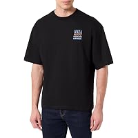 Replay Maglietta da Uomo a Maniche Corte Martin Garrix, Collezione Black C098 (Nero)