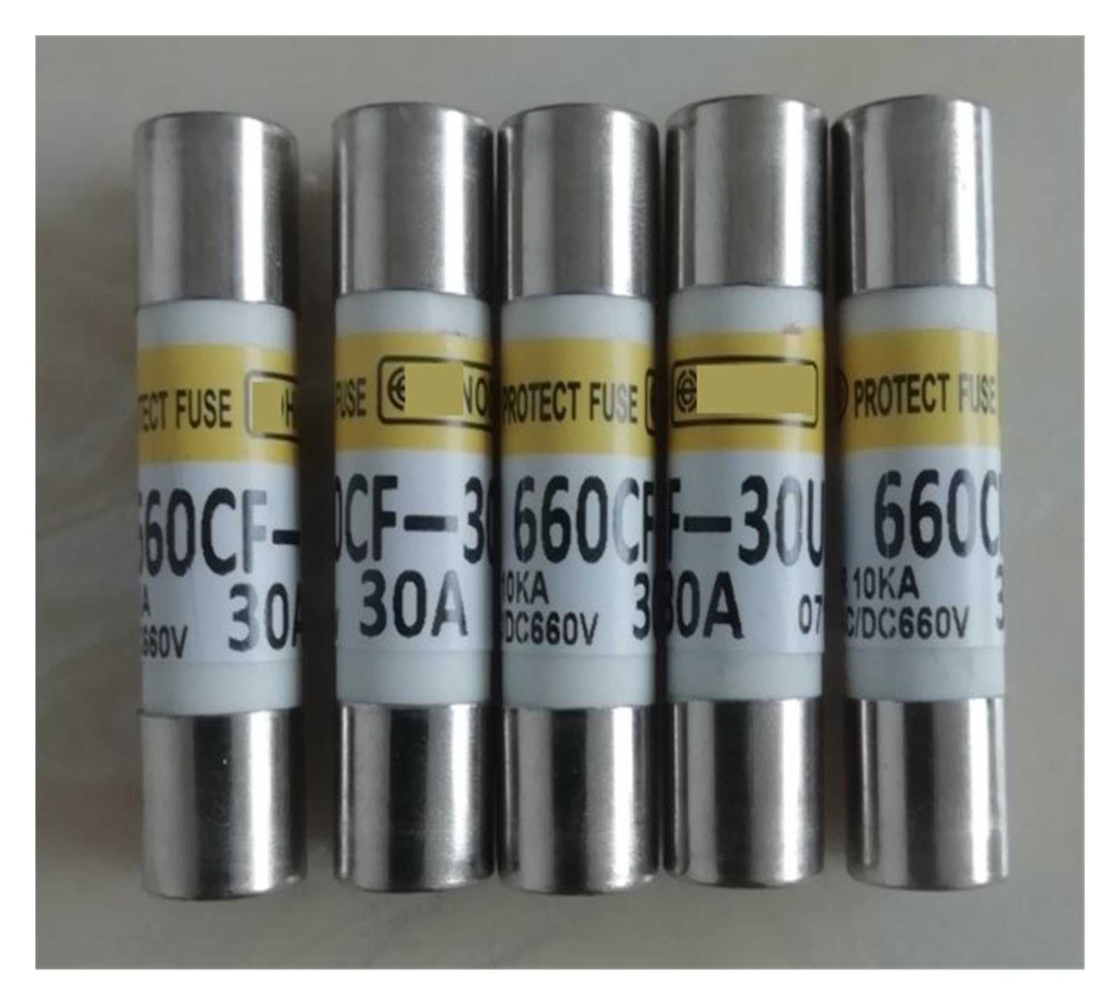 CLBSWYEJK 1pcs Fuses 660CF-30UL 30A 660V 660CF-5UL 660CF-10UL 660CF-15UL 660CF-20UL 660CF-25UL 660CF-35UL 10 * 38(660CF-15UL)