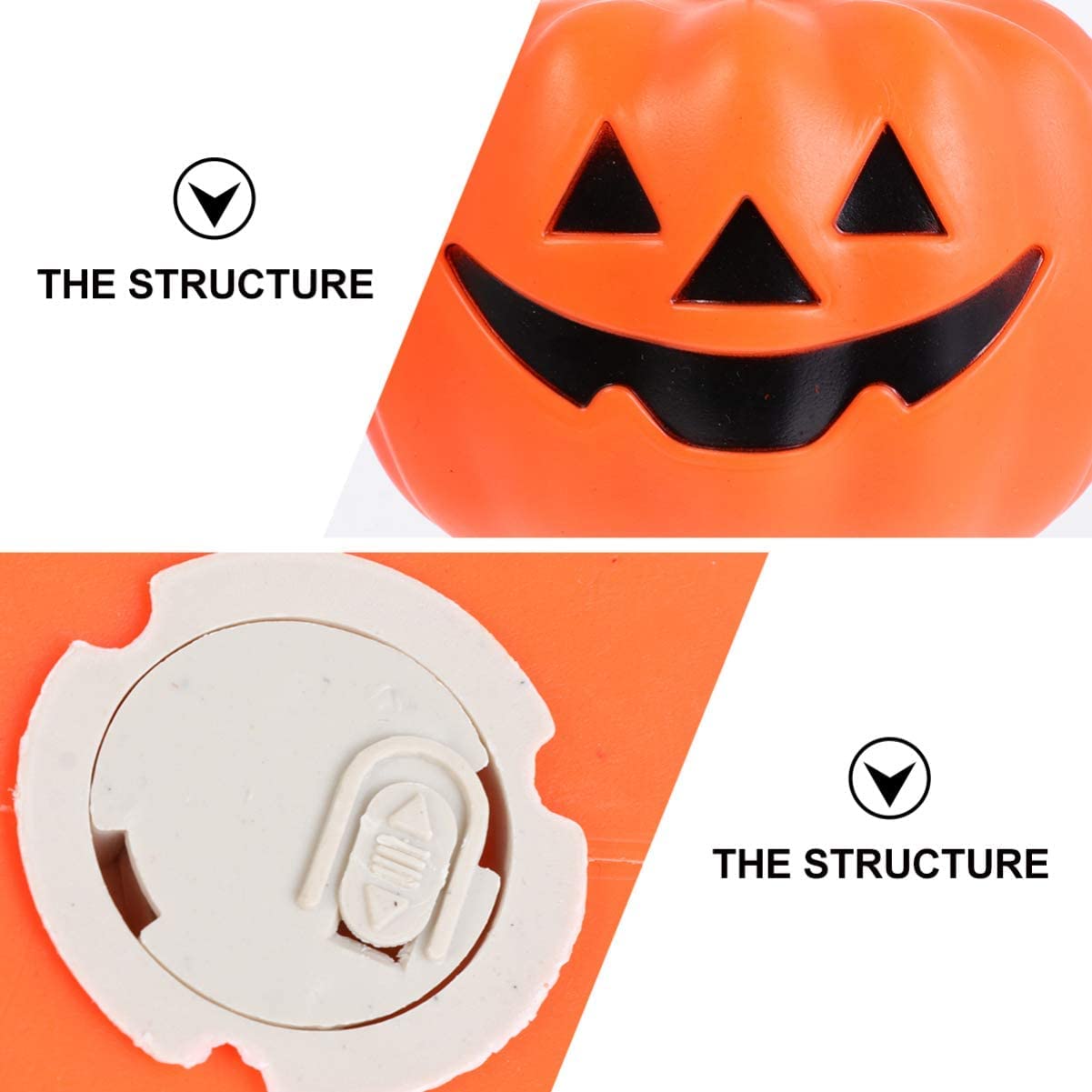 Latarnia na Halloween 4 Sztuki Dynia Wisząca Lampa Plastikowa Latarnia Przenośna Lampka Z Dyni Halloween Do Domu Dekoracja na Halloween