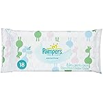 Pampers Sensitive Baby Wipes Travel Pack - 18ct