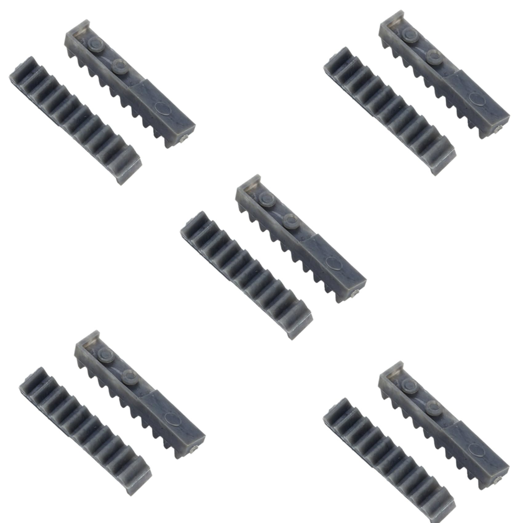 Hndhbfgrt Knitting Machine Side Rack, 5 Pair Plastic L/R Side Rack Accessory for Silver Reeds Knitting Machine SK155 SK280 SK218