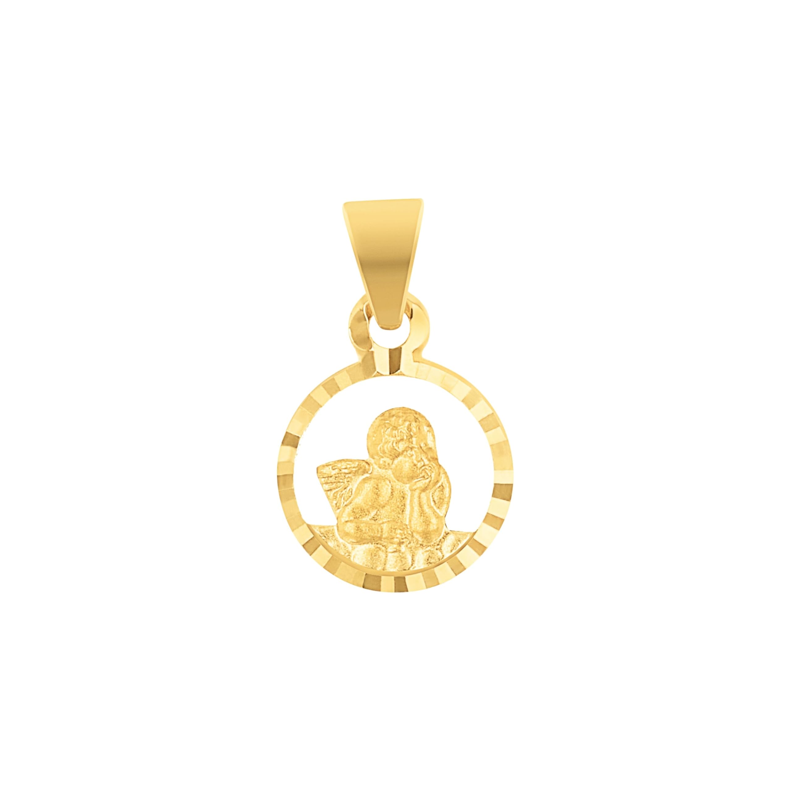 Amor Motivanhänger 925 Sterling Silber Unisex, Damen, Herren Anhänger, Silber, Gold, Kommt in Schmuck Geschenk Box