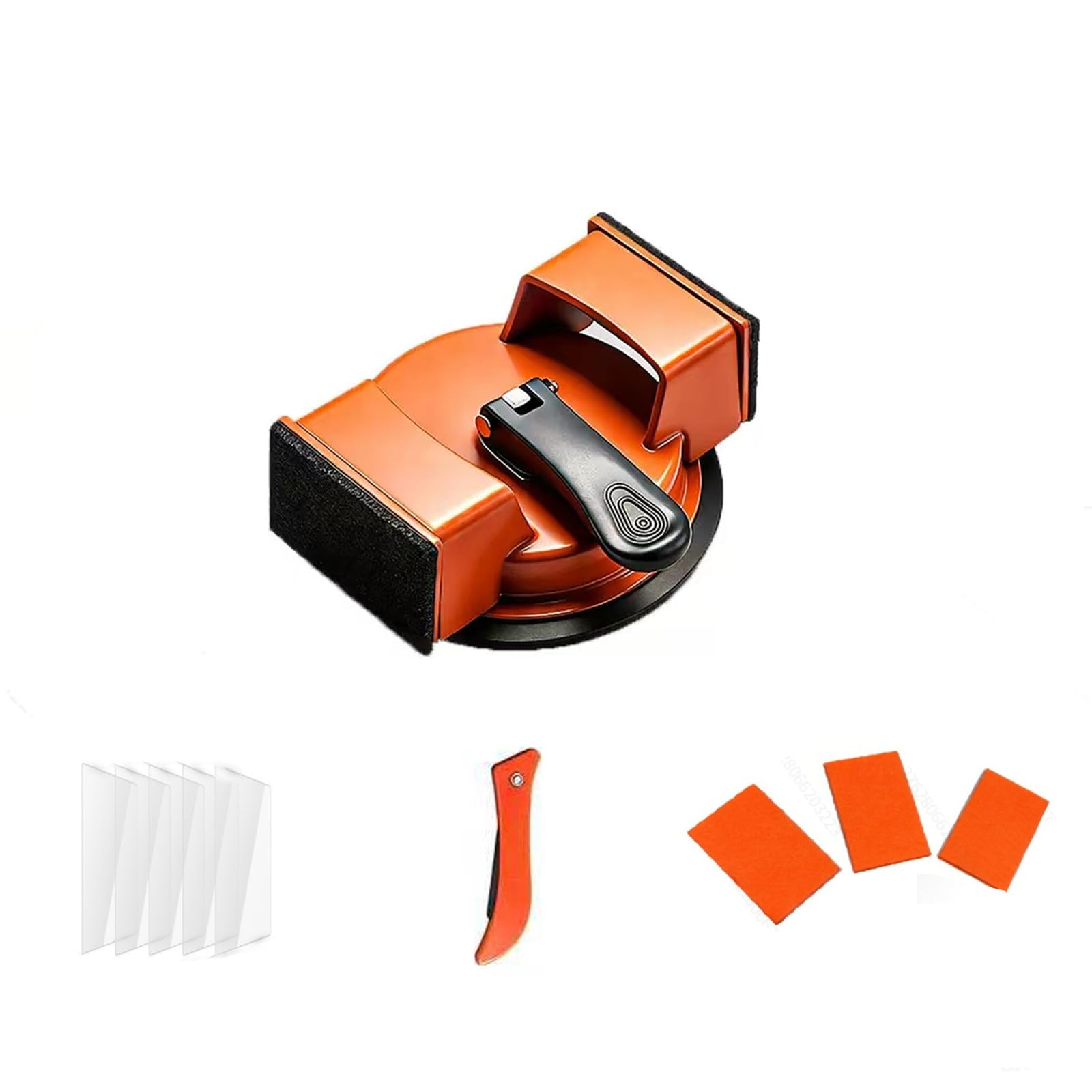 Multifunctional Ergonomic Floor Gaps Repair Suction Cup Set for Wood Tiles with Strong Adhesion and Easy Operations Wood Floor Gaps Repairer Tool Set
