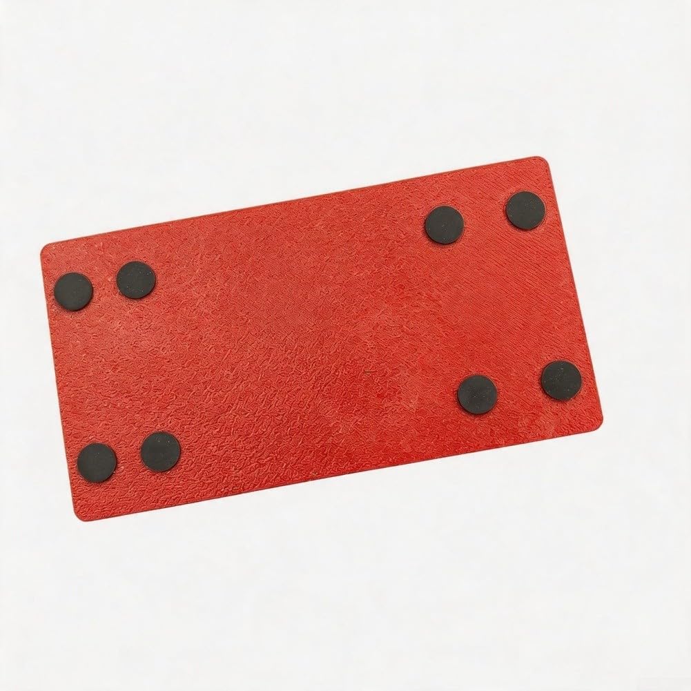 Paleta doble para radio aficionada, cuerpo ligero de ABS con marco de aleación, entrenador portátil compacto para operaciones de radio QRP de 14 x 7,5 cm (azul)