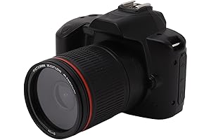4K 64MP DSLR Camera with 16X Zoom and Night Vision