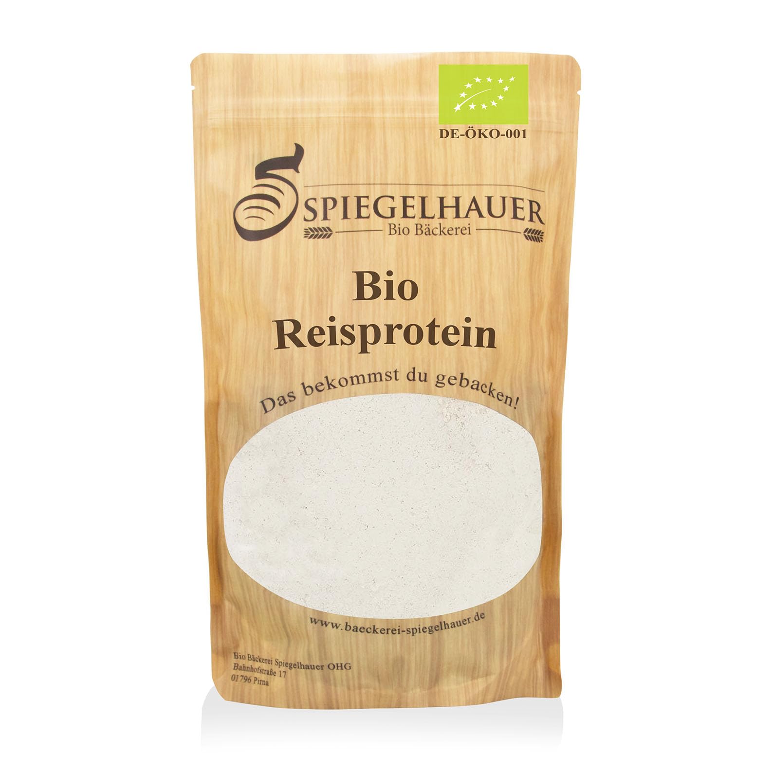 Bäckerei Spiegelhauer Bio Reisprotein Pulver 20 kg bulk Eiweißpulver vegan pflanzlich glutenfrei
