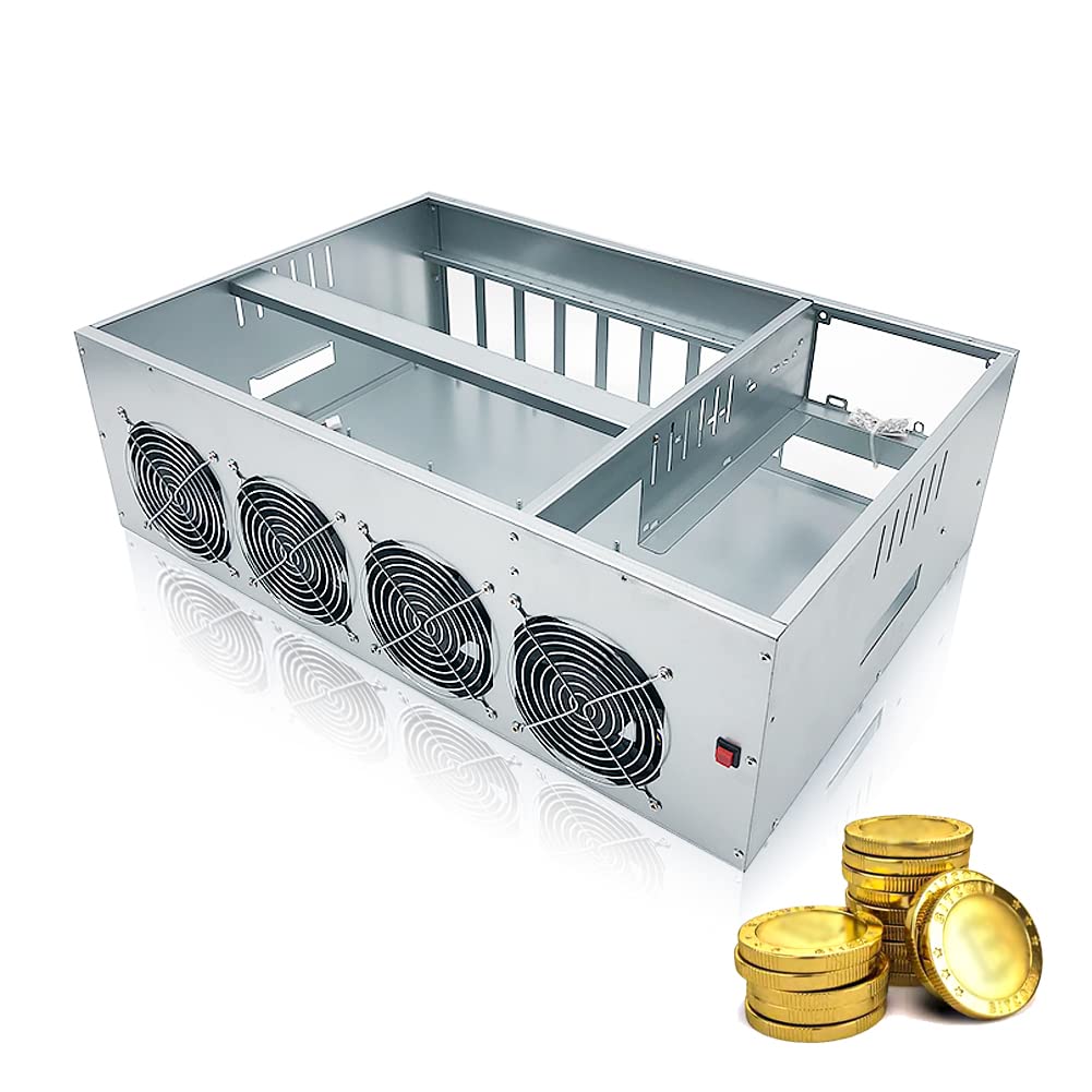 Amazon.com: Jinwei Marco de plataforma de minería - Estuche BTC-S37 Bitcoin  Miner Rack Herramientas de plataforma de minería para criptomonedas moneda  Bitcoin ETH/ETC/ZEC Marco de minería Rack con 4 ventiladores : Electrónica