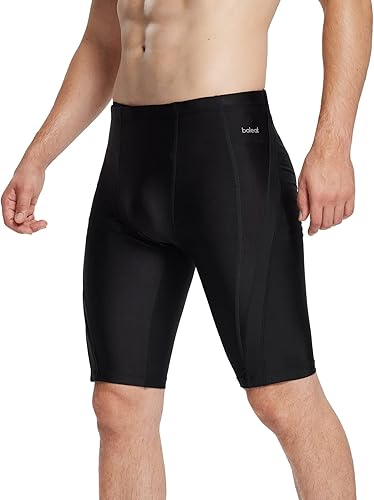 BALEAF Mens Swimsuit Jammer Swimming Swim Lap Swimwear Racing Training