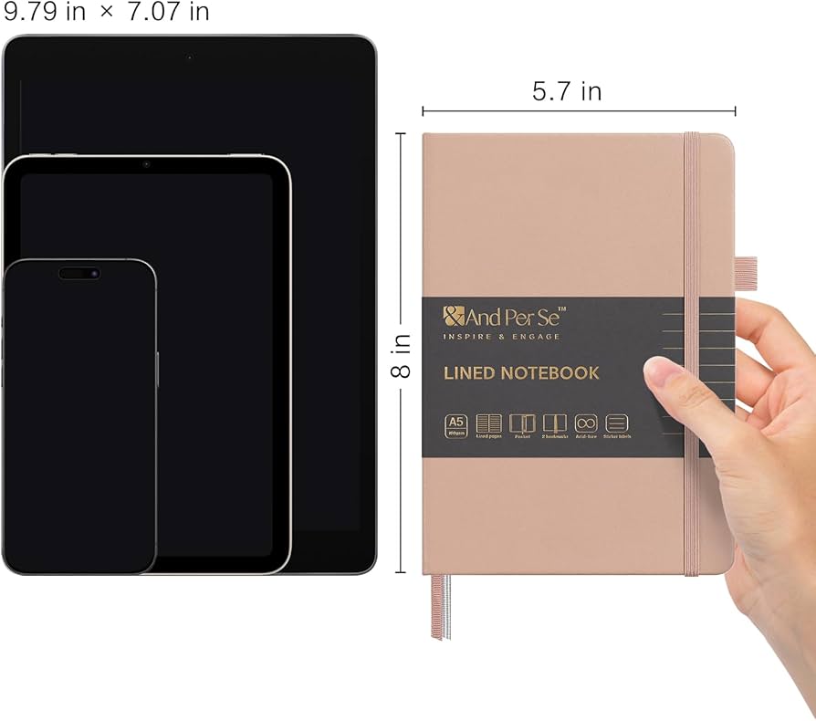 andperse ３点　M size Amazon.com : &And Per Se Dotted Journal Notebook, A5