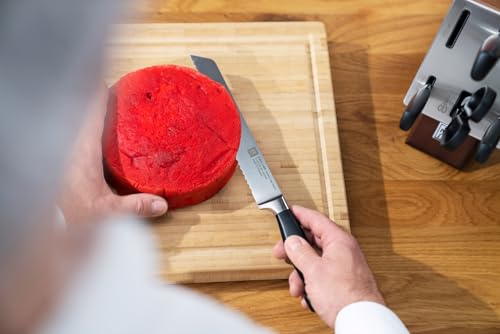 Zwilling Four Stars Bread knife, Silver/Black - Image 4