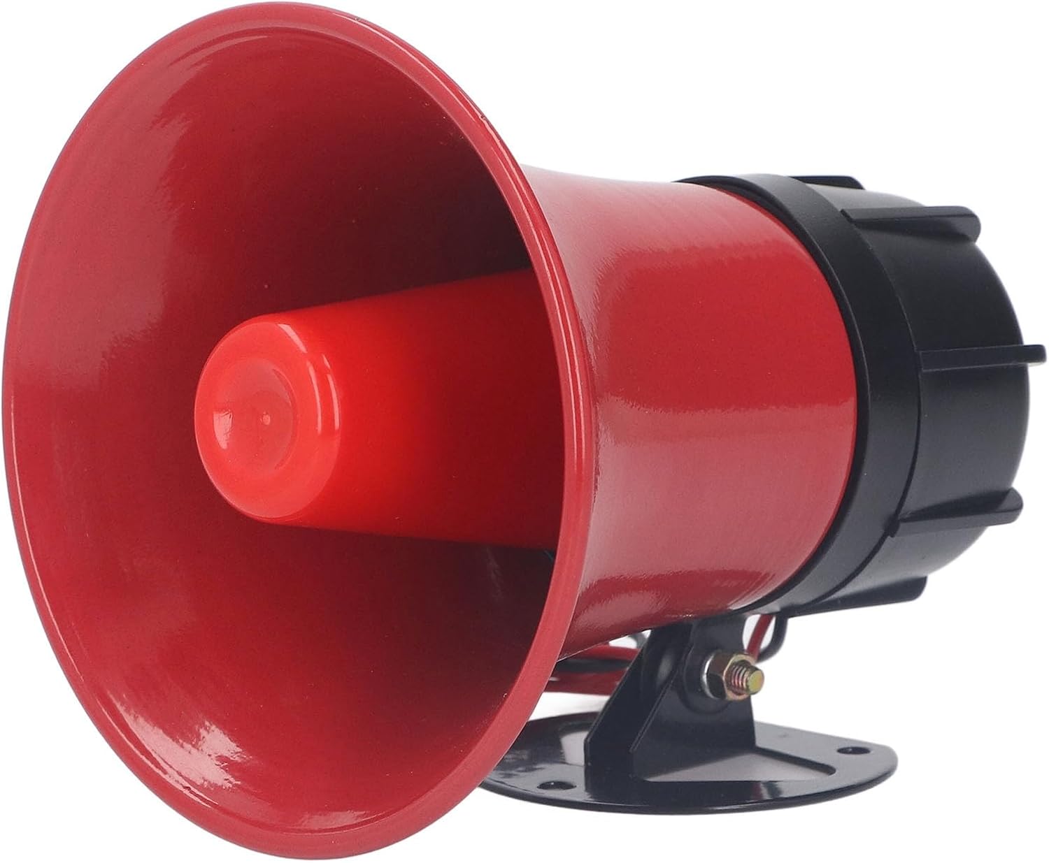Industrial Alarm, Security Horns Sirens, Security Siren 120dB 30W Emergency Warning Horn ABS for Outdoor Port (DC12V)